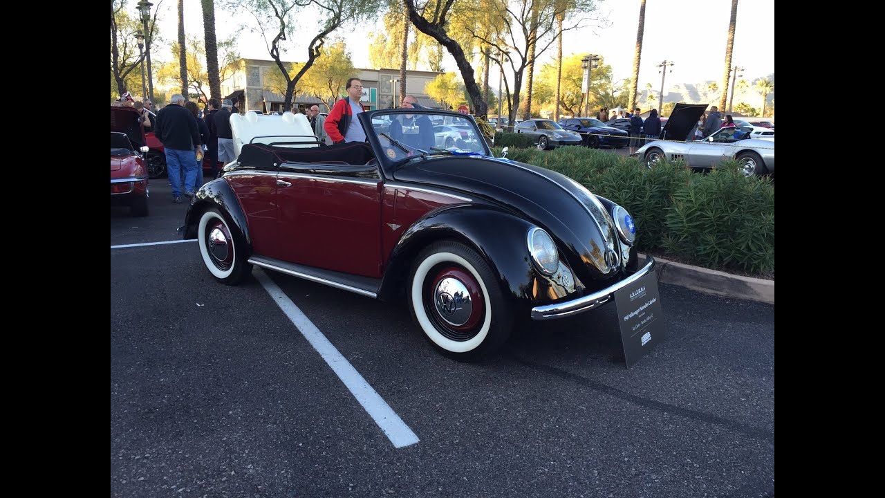 1949 Volkswagen Hebmüller Cabriolet at Cars & Coffee Scottsdale