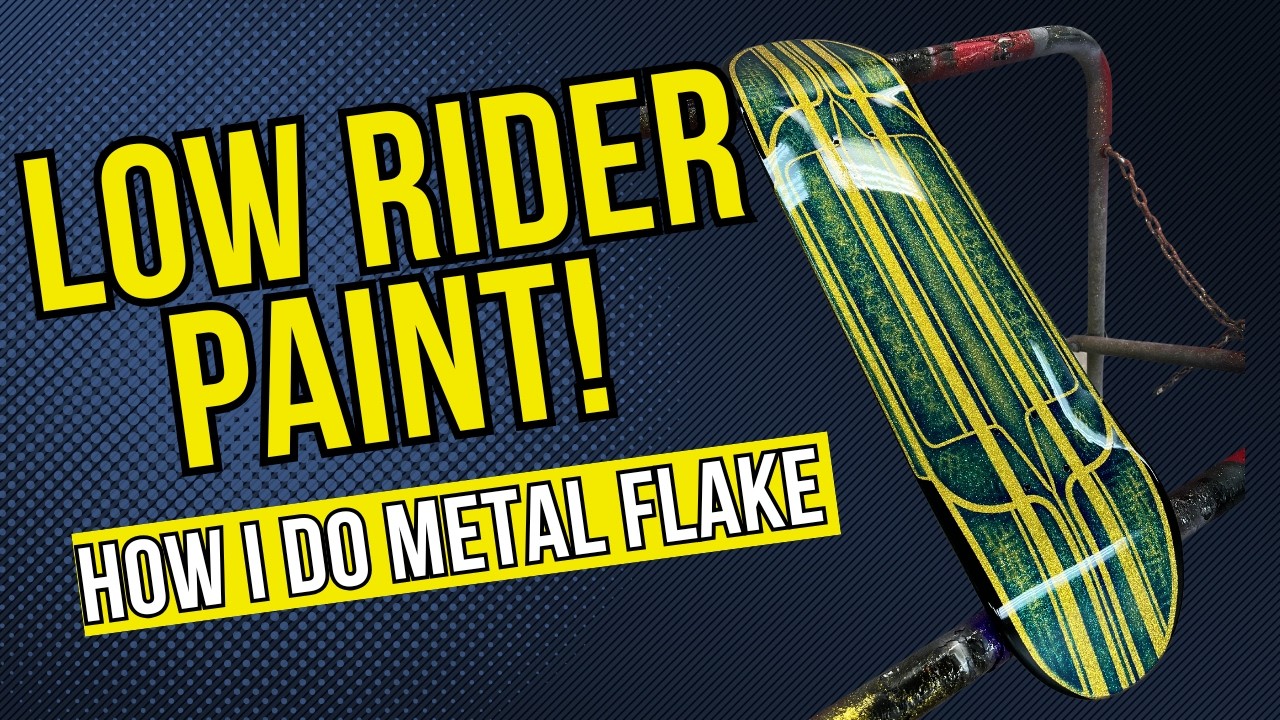 Crafting Low Rider Style Paintwork with Metal Flake! Remastered!