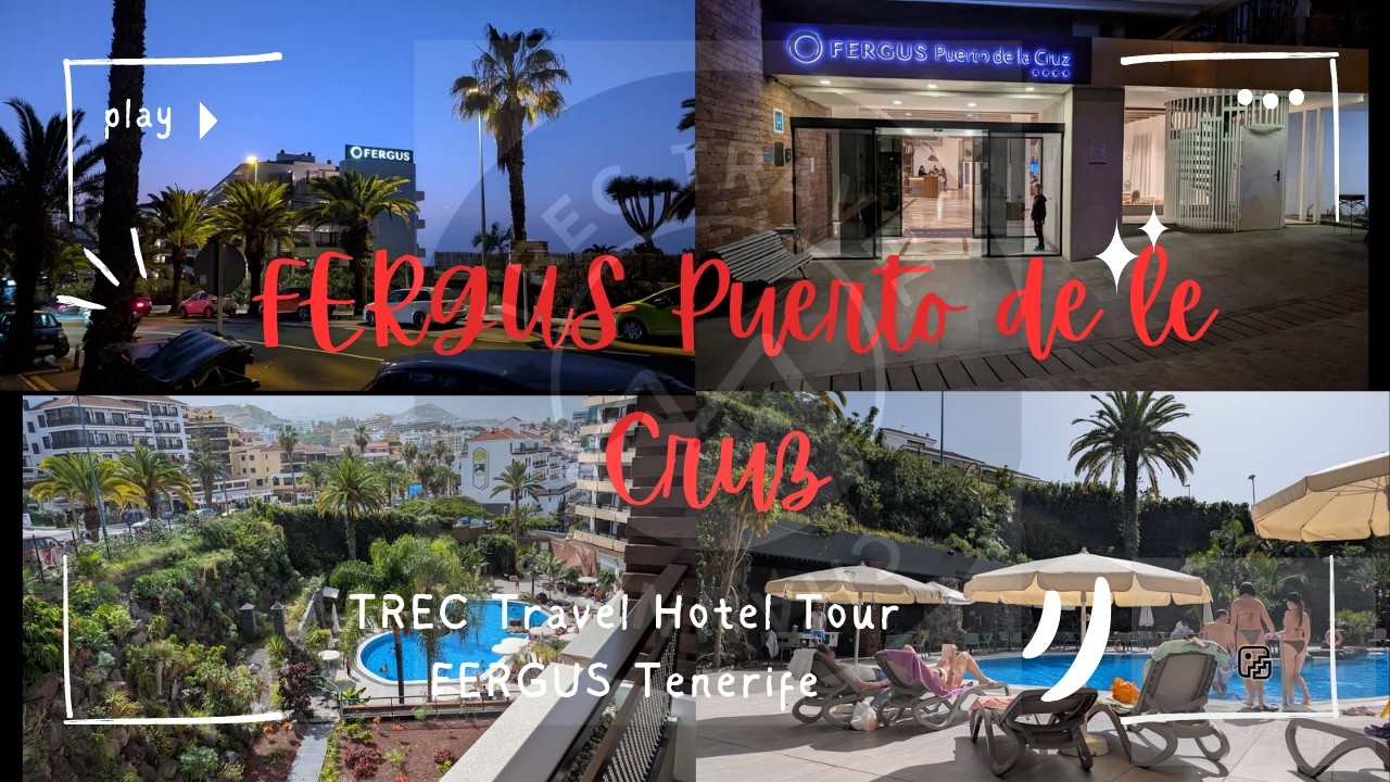 We Stayed At Fergus Hotel Puerto De La Cruz Tenerife #hoteltour #tenerife4k  #puertodelacruz