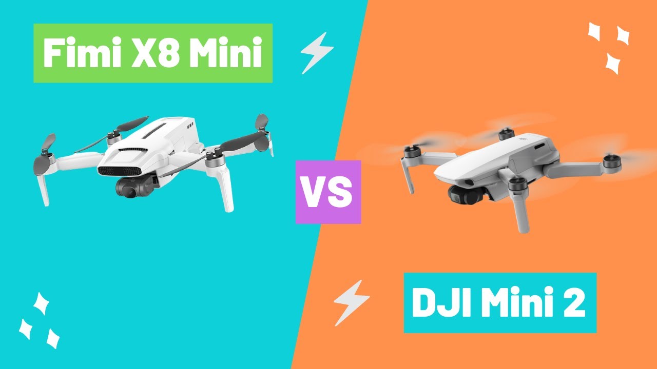 Fimi X8 Mini vs DJI Mini 2 - Video Quality - Best beginner drones 2021