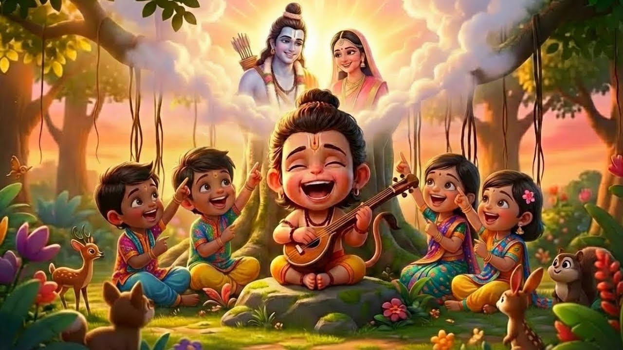 Ram Siya Ram Jai Jai Siya Ram | Cute Kids Bhakti Song | Lord Ram Song for Kids / By Goods Kids Music