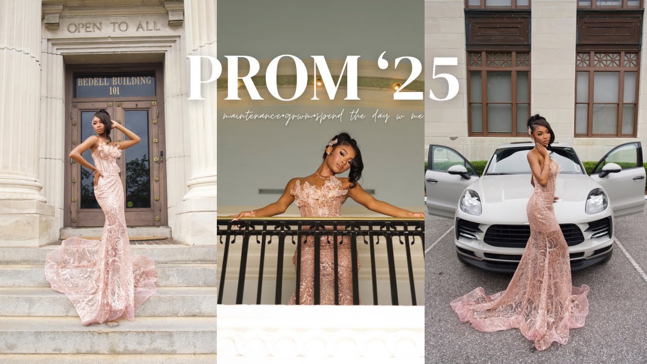 PROM 2025 VLOG || PREP+GRWM || chaos 48hrs before prom || etc