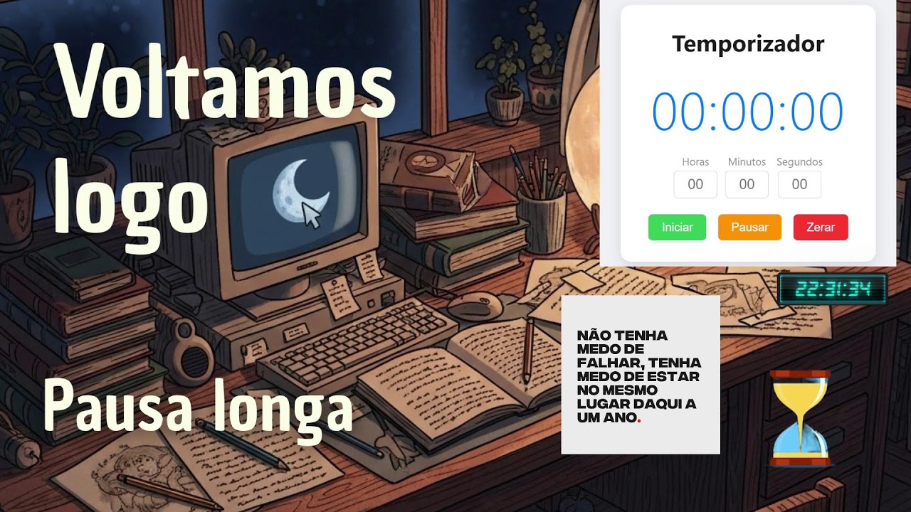 ESTUDE COMIGO #215 DUAS HORAS
