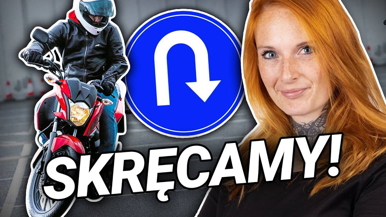NIE taki zakręt STRASZNY - uczymy się SKRĘCAĆ i ZAWRACAĆ na 125 ccm