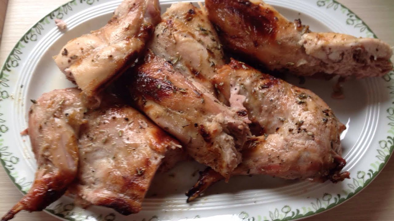 Kaninchen vom Kugelgrill/ Der Grill-Friese #35