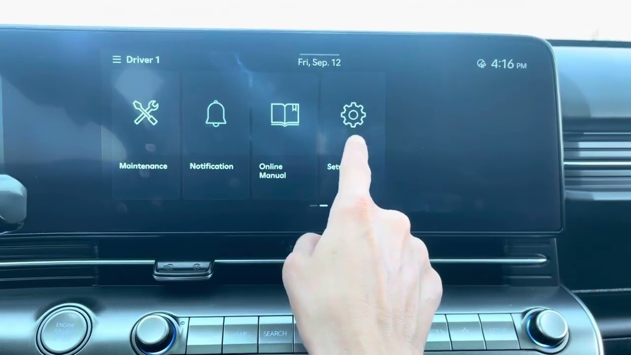 2024 Hyundai Kona-Reset/Erase Settings 