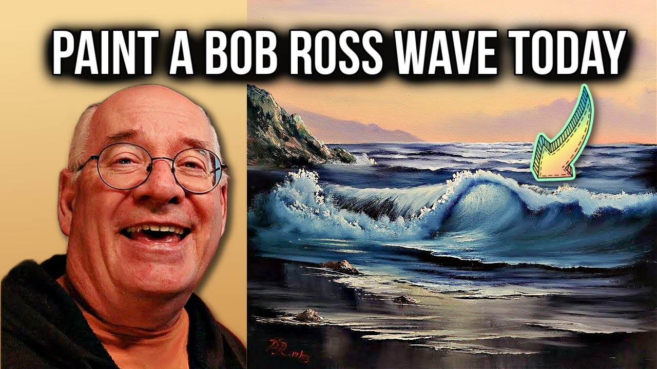 Amazing Wave Bob Ross Seascape : 5 Must-have Elements for Beginners