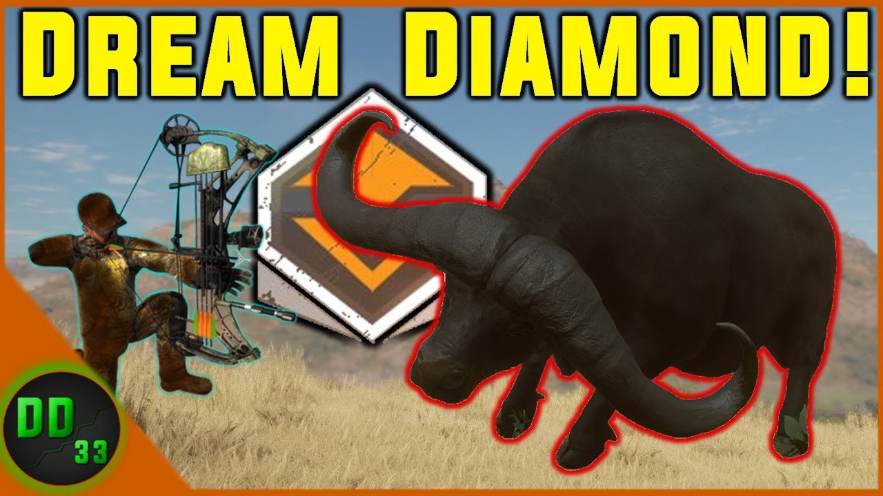 BOW HUNTING a MASSIVE DIAMOND CAPE BUFFALO in Call of the Wild!!