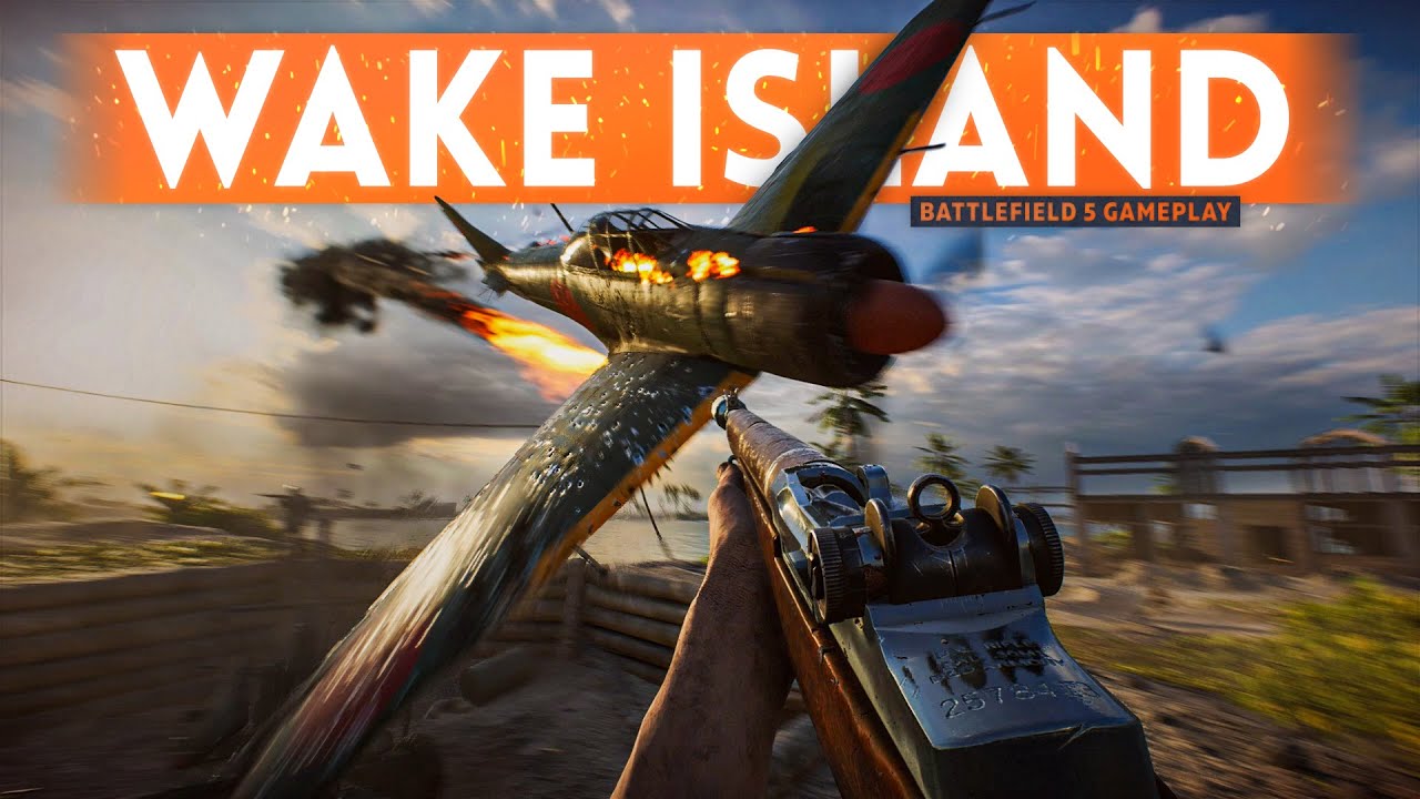 New WAKE ISLAND GAMEPLAY 🦀 Battlefield 5 Pacific