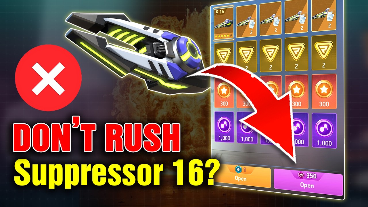 Don&rsquo;t Rush Suppressor 16 - Mech Arena