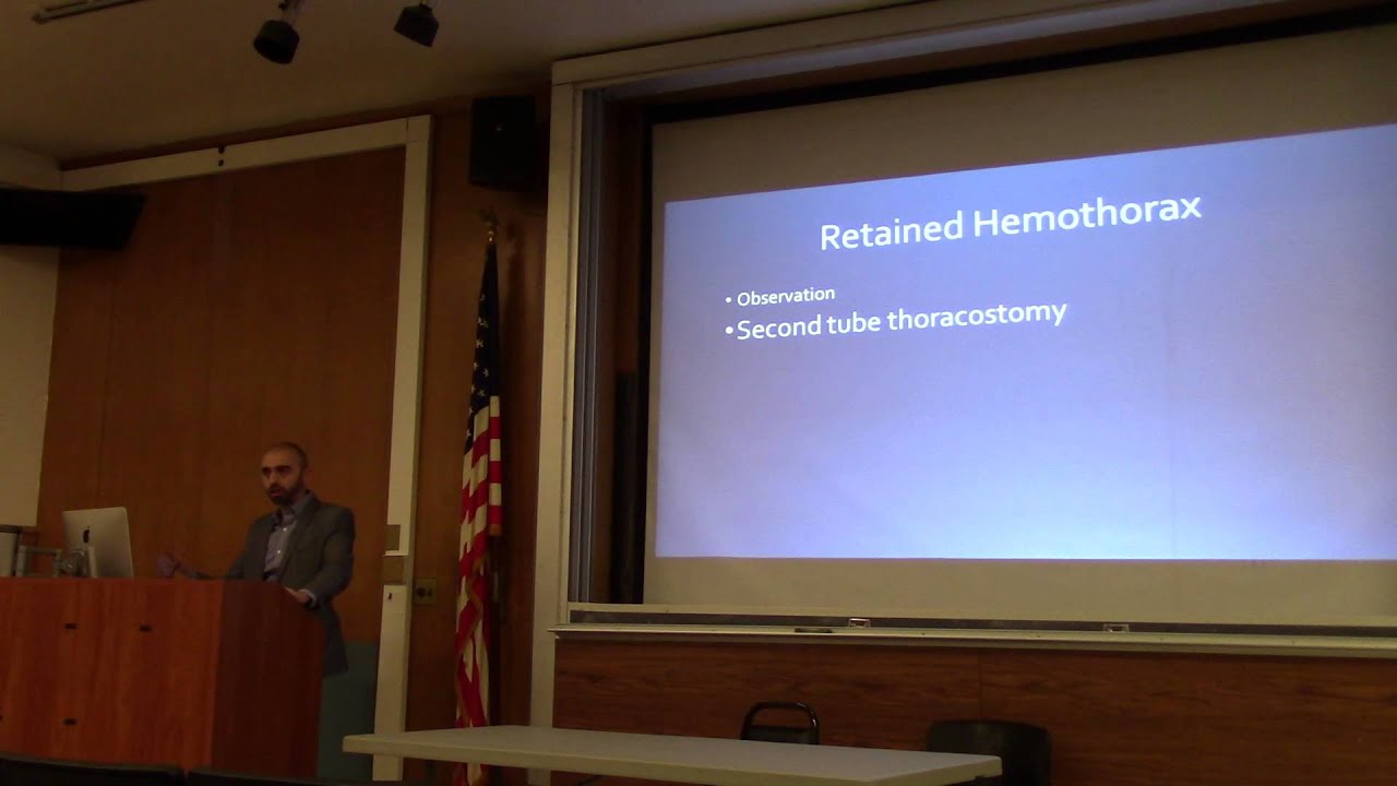 Dr. T. Schwartz Retained Hemothorax