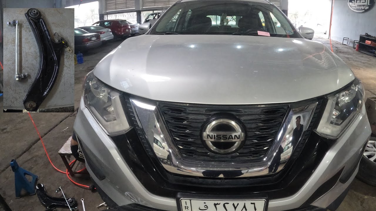 NISSAN ROGUE - replacing sway bar links - replacing control arm #nissan