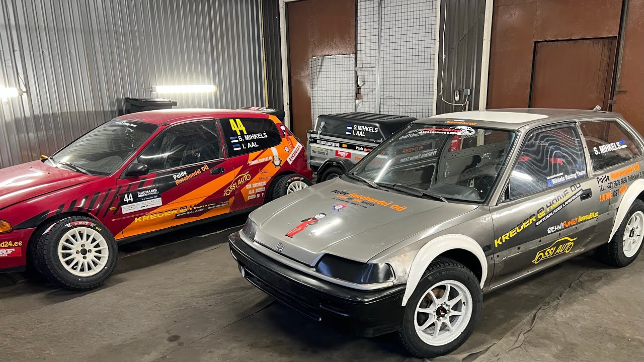 Jääraja nädalavahetus Mihkels Racing Teamiga |Honda Civic EF| S.Mihkels