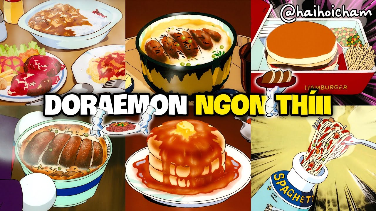 Ngoằn Thíiii! Khám Phá Toàn Bộ Ẩm Thực Trong Doraemon Từ Movie 11 Đến 20 | Hải Hỏi Chấm