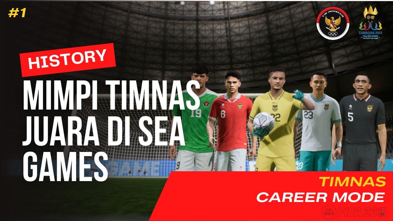 FIFA 23 - Timnas Career Mode - Group Stage | Indonesia vs Myanmar | Sea Games 2023 #1