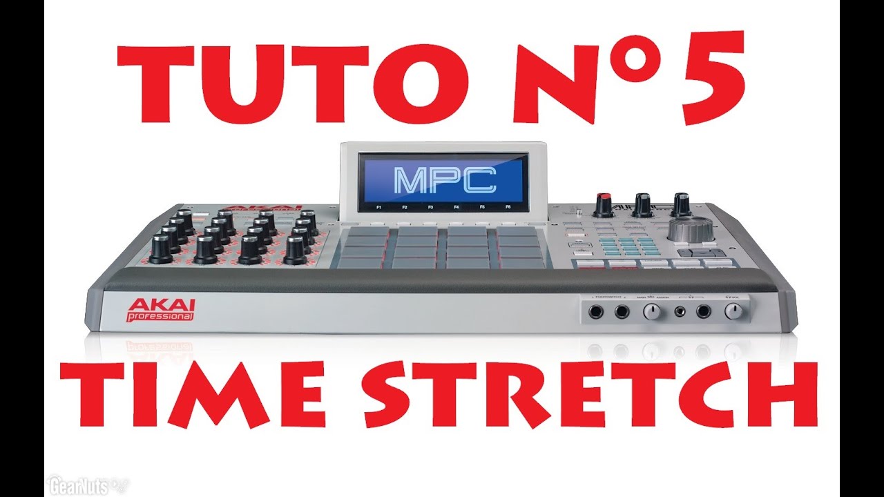 Akai MPC Renaissance - TUTO FR N°5 - Le Time Stretching