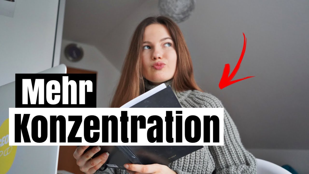 Wie ich STUNDENLANG lernen kann// 10 KONZENTRATION Tipps
