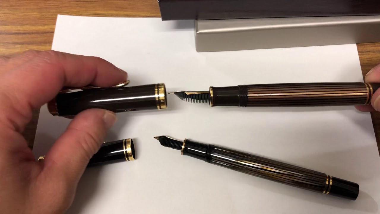 Pelikan souverän M800 Brown-Black を紹介します