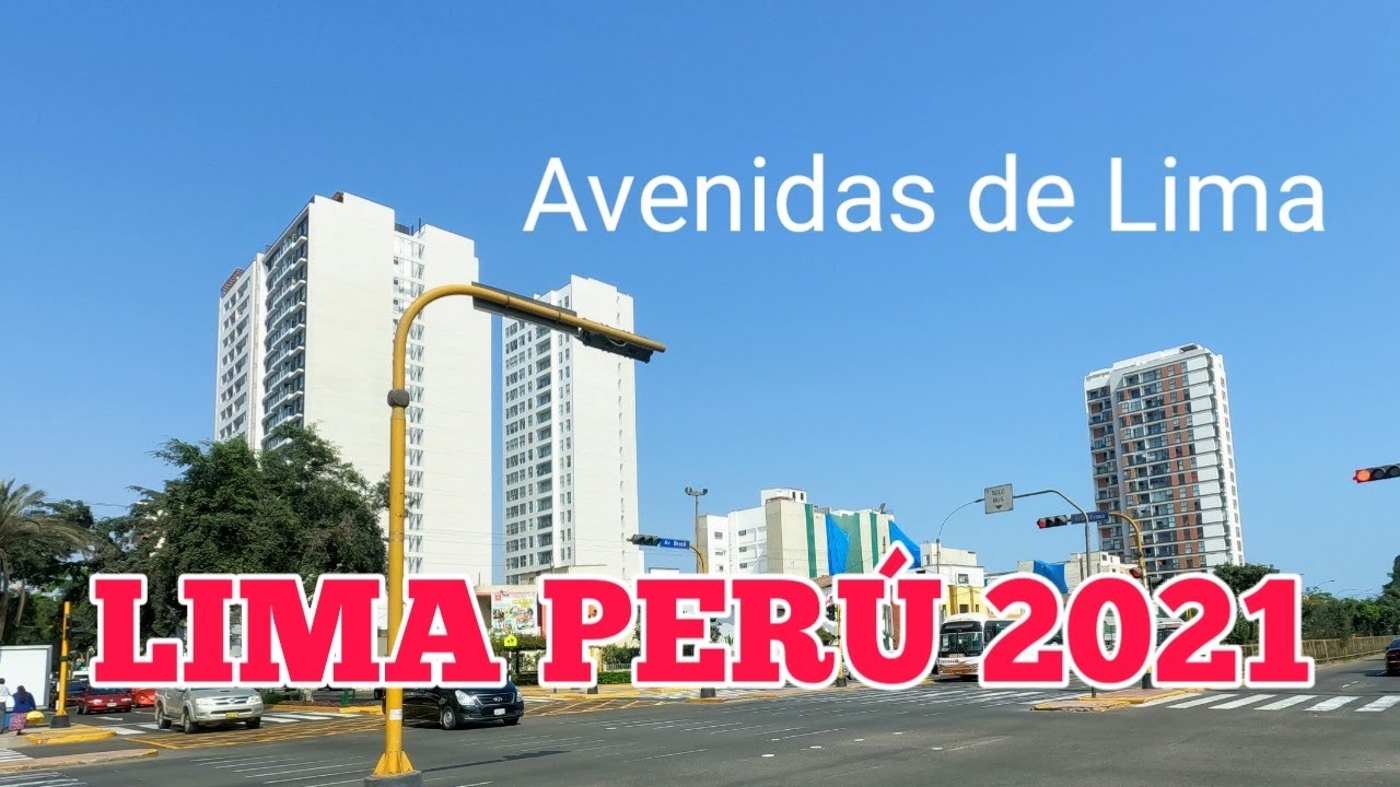 RECORRIENDO LAS AVENIDAS DE LIMA PERÚ: 08 DE JULIO DE 2021