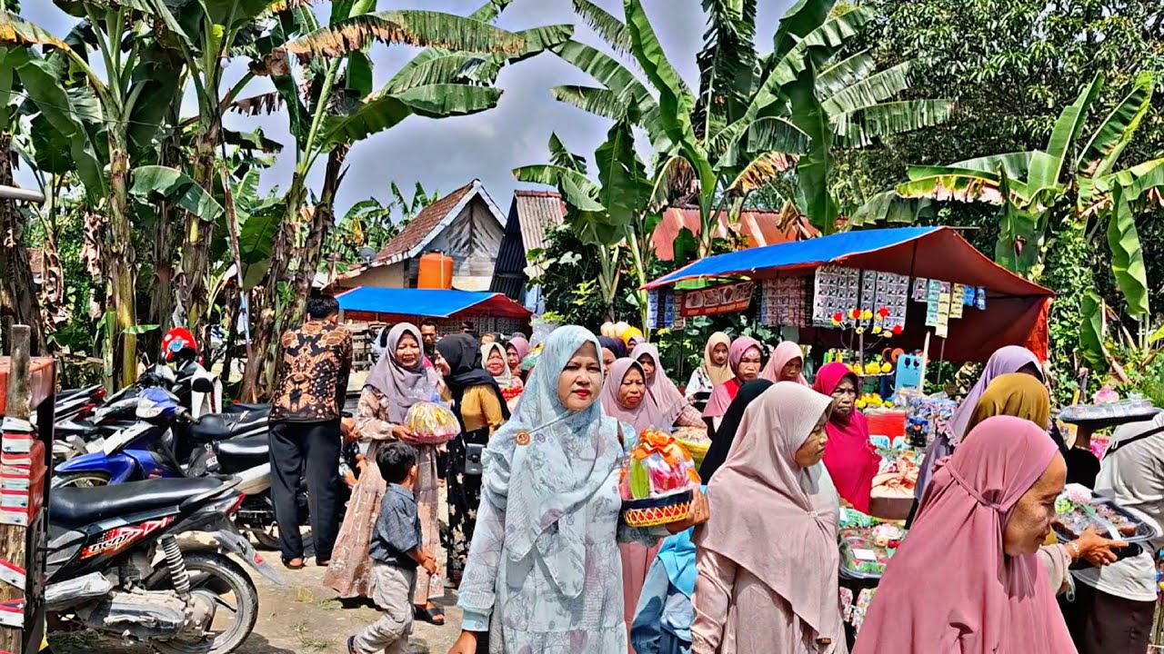 Tak Masuk Akal‼️Ramai Sekali Iring-Iringan Pengantin,Kekompakan Orang Di Desa Punya Hajatan Mantu