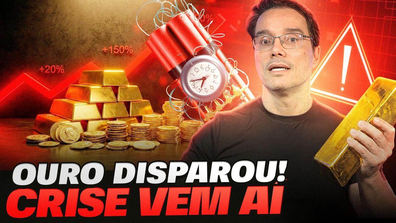 OURO BATE RECORD HISTÓRICO! SINAL DE CRISE GLOBAL?