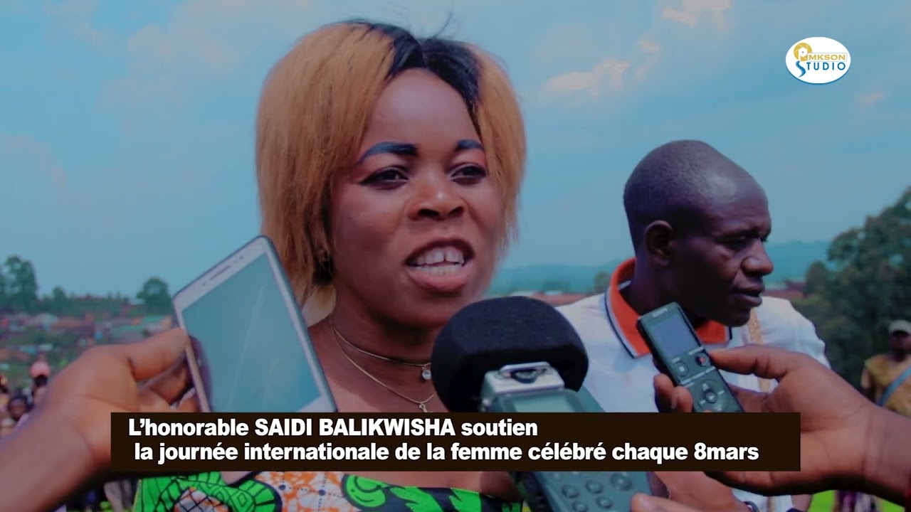Mars avec Honorable Saidi Balikwisha
