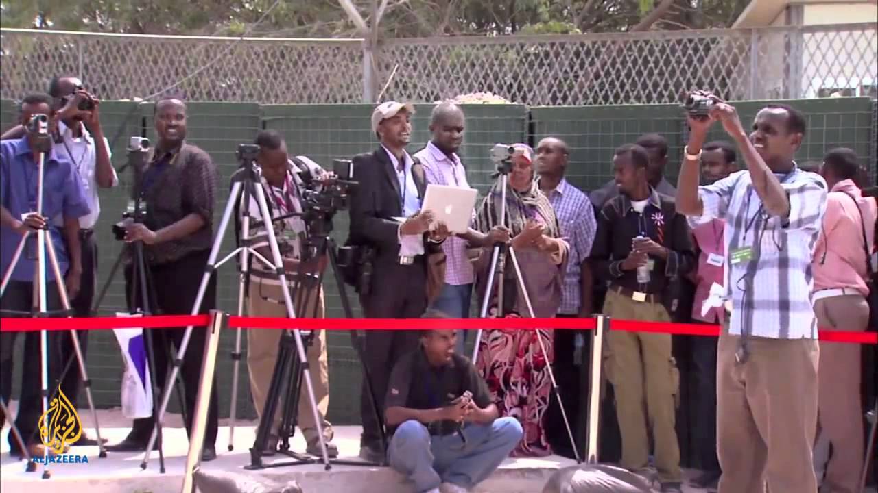 Being a journalist in Somalia.