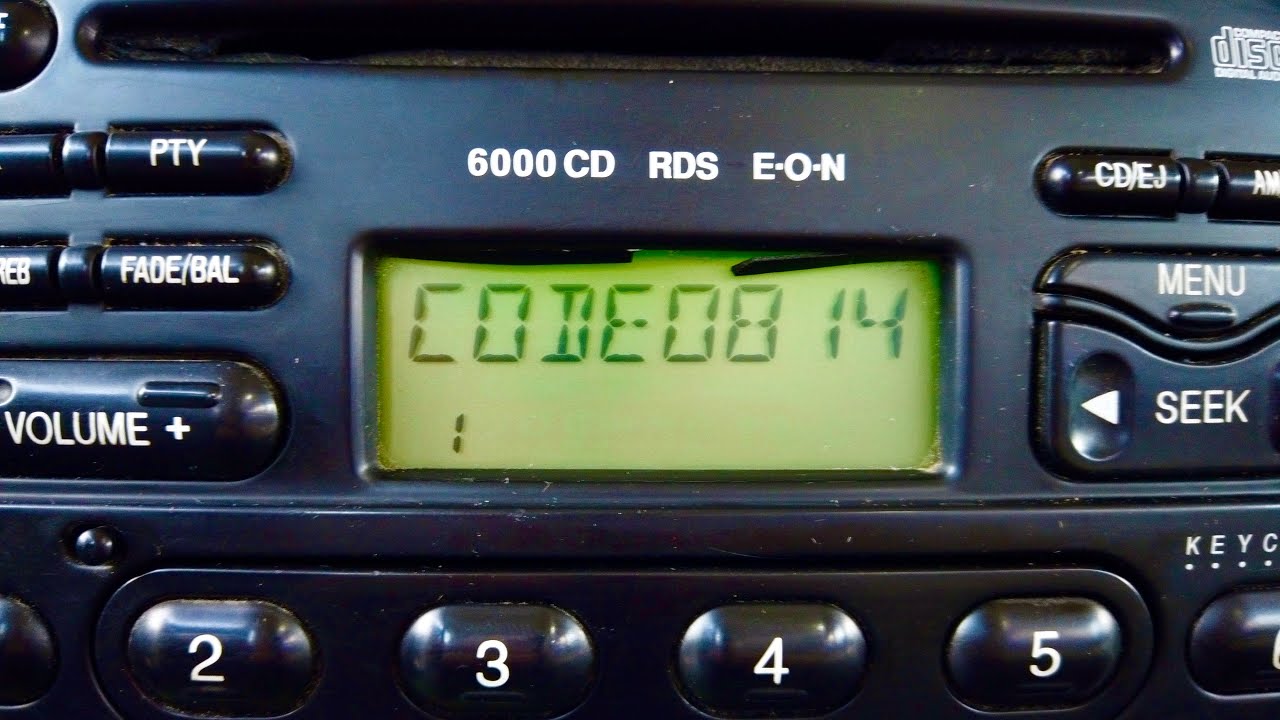 Generowanie kodu do radia Ford 6000 CD