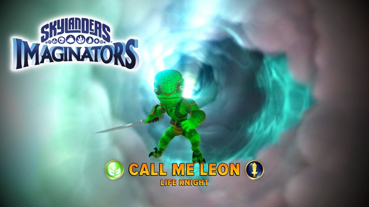 SKYLANDERS IMAGINATORS FIRST LIFE KNIGHT CREATION CALL ME LEON