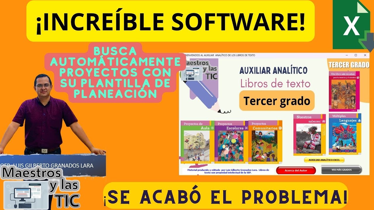 SOFTWARE PARA BUSCAR, VER Y PLANEAR PROYECTOS CON LOS LIBROS DE LA SEP PLAN 2022.
