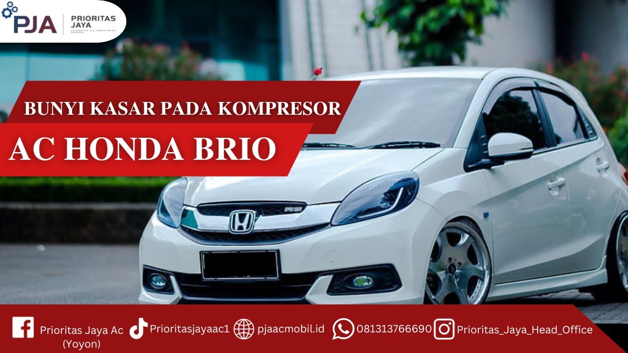 Compressor Ac Mobil HONDA BRIO bisa halus lagi tanpa diganti...!
