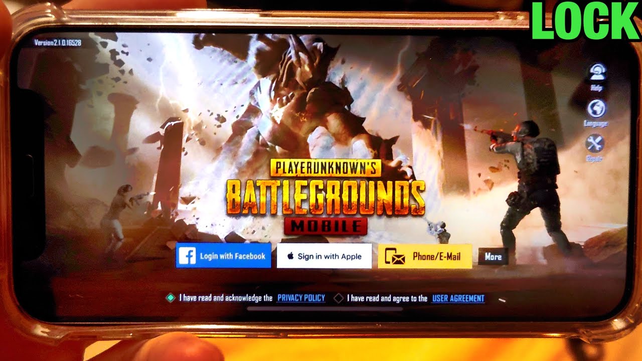 Как заблокировать сенсорный экран на любом iPhone во время игры в PUBG!