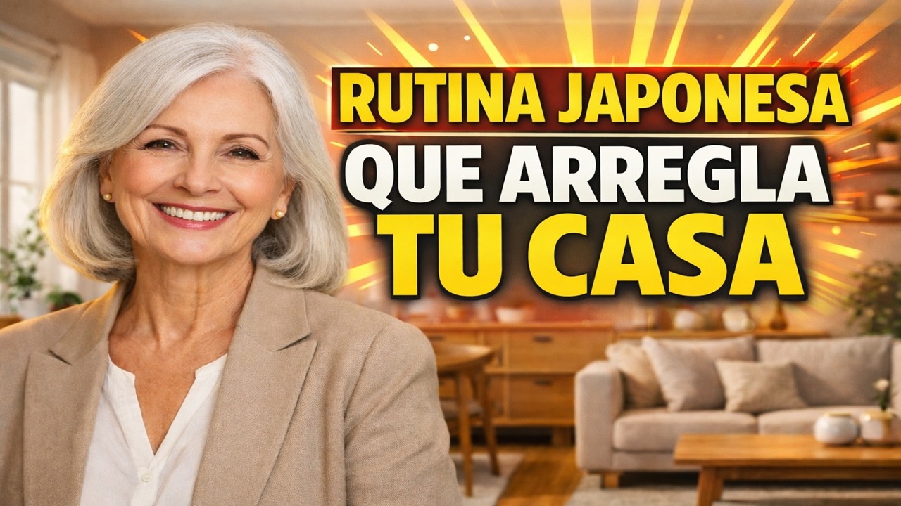 Haz esta RUTINA JAPONESA de 7 DÍAS y tu CASA lo AGRADECERÁ