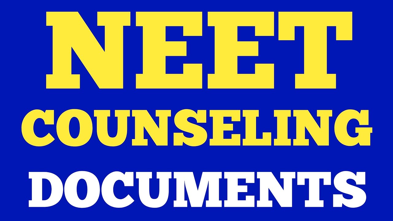 NEET 2021 COUNSELLING DOCUMENTS // NEET 2021-22 LATEST NEWS TODAY// NEET EXAM DOCUMENTS 2021// NEET