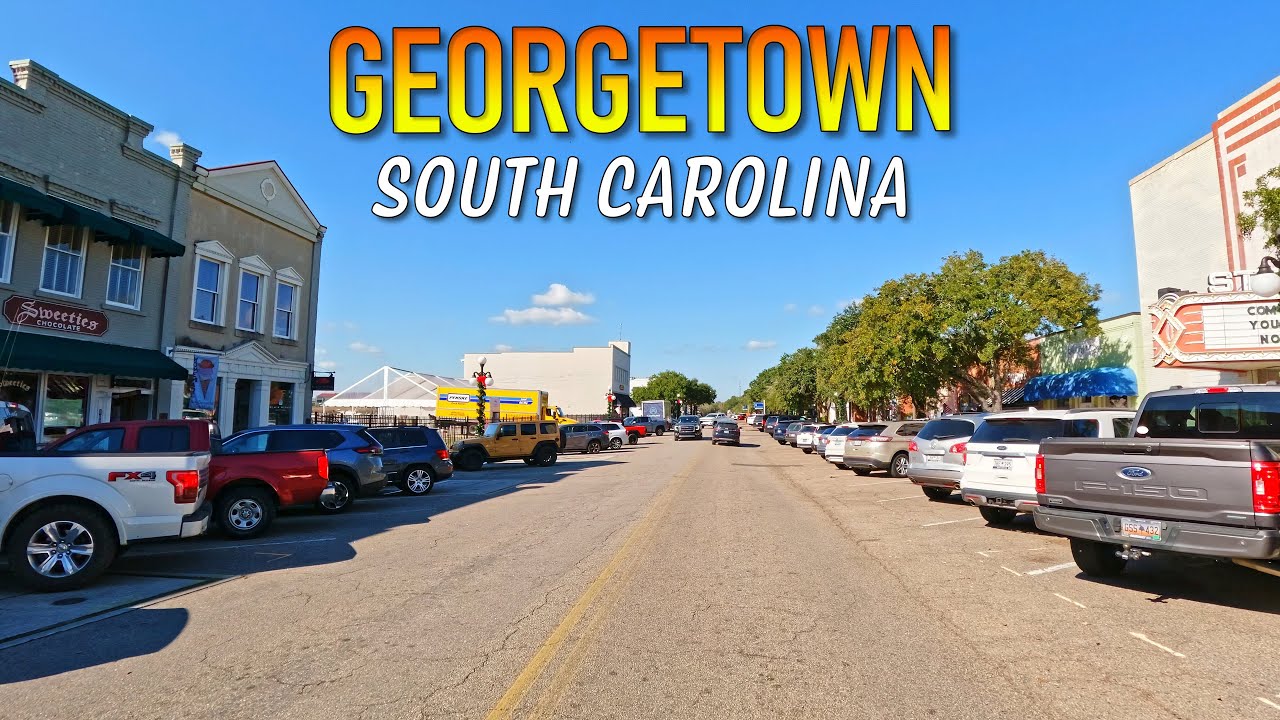 Georgetown South Carolina Driving Through