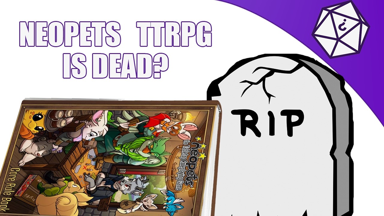 Настольная ролевая игра Neopets в полном беспорядке из-за гиковатой драмы.