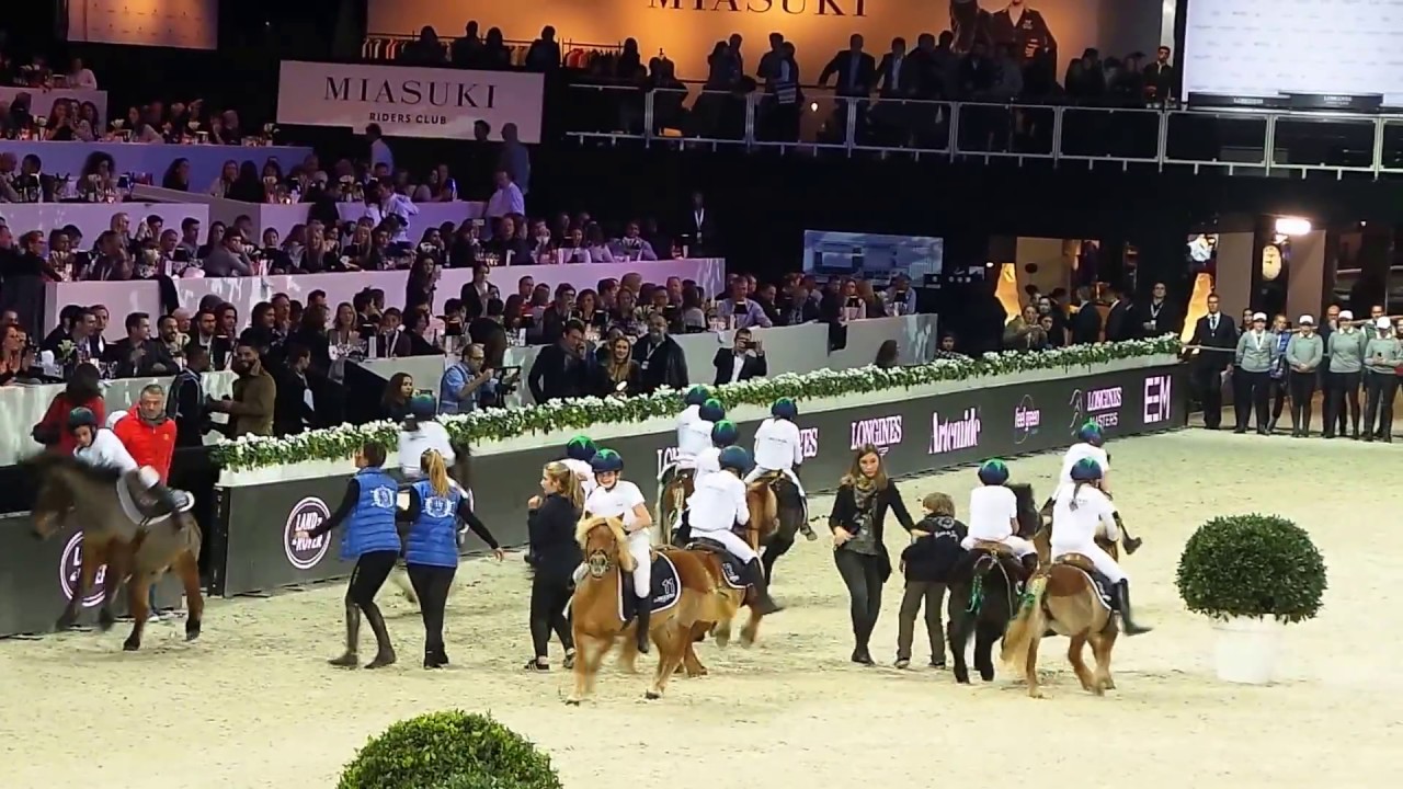 Longines Masters Paris 2016 : Course de poneys
