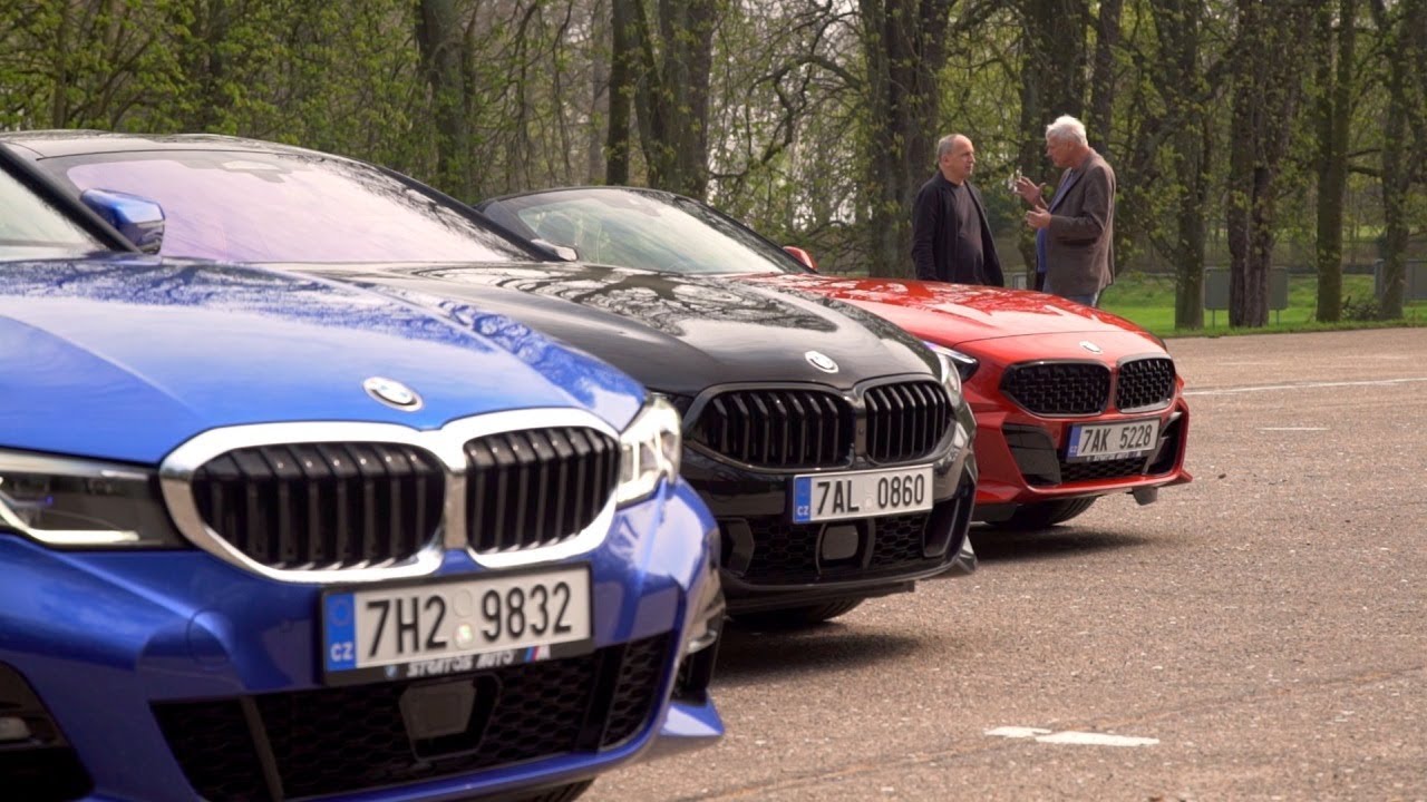 BMW Stratos Auto - Test drive s ambsadory (moder&aacute;tor Jan Kraus, neurochirurg Vladim&iacute;r Bene&scaron;)