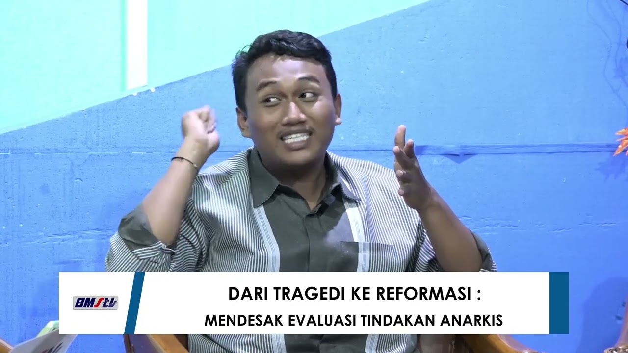 DARI TRAGEDI KE REFORMASI, MENDESAK EVALUASI TINDAKAN ANARKIS LANGKAH PEMUDA DAN MAHASISWA   03 Mare