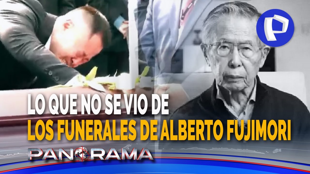 Lo que no se vio de los funerales de Alberto Fujimori: personajes y detalles en tres días de partida