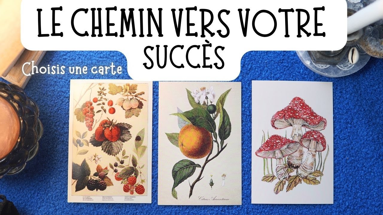 VOTRE CHEMIN VERS LE SUCCÈS CHOISIS UNE CARTE