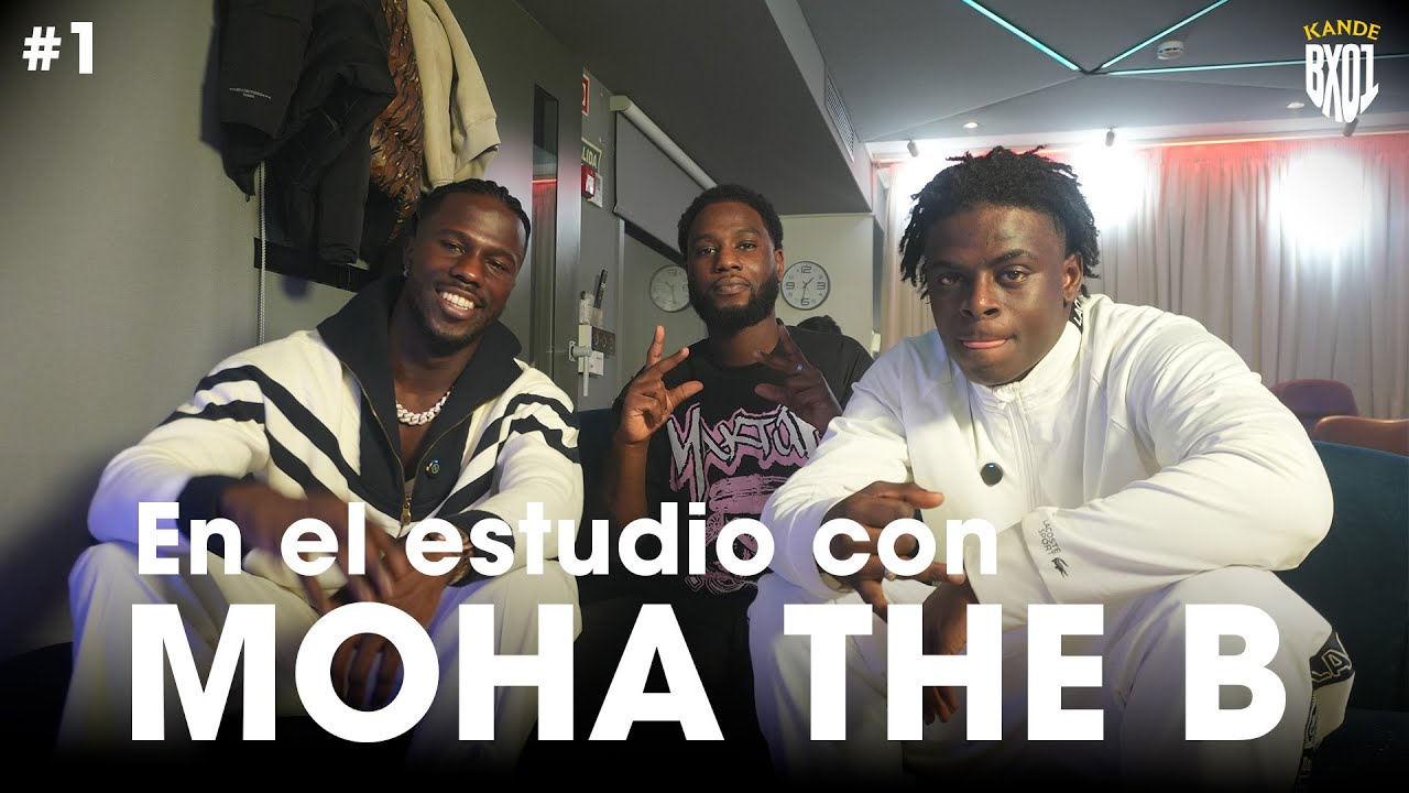 EN EL ESTUDIO CON MOHA THE B #1