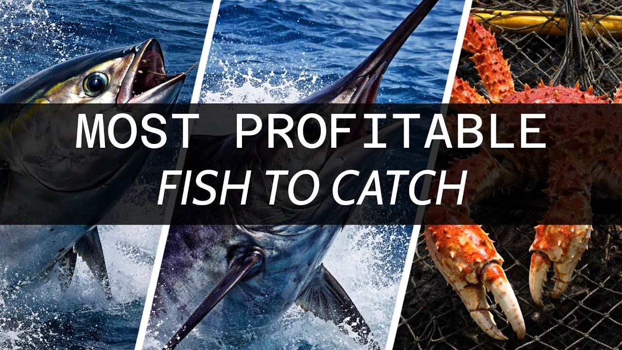 20 Most PROFITABLE Fish to Catch