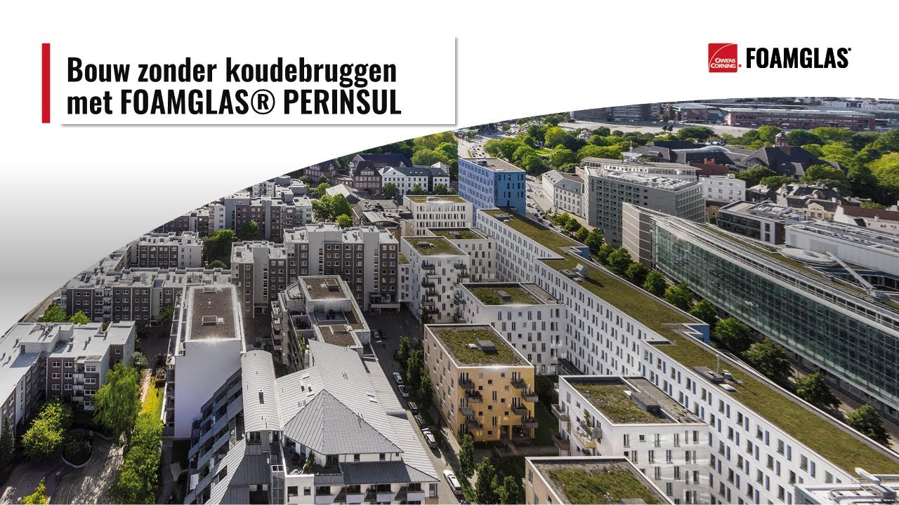Koudebruggen voorkomen: FOAMGLAS® PERINSUL isolatie voor energie-efficiëntie