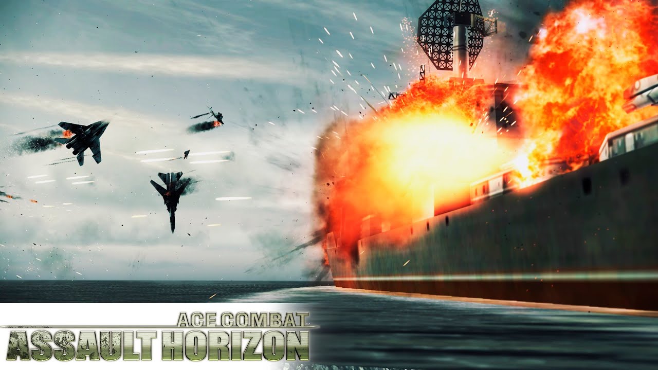 The Battle for the Black Sea - Ace Combat Assault Horizon (4K 60 FPS RTX / NO HUD)