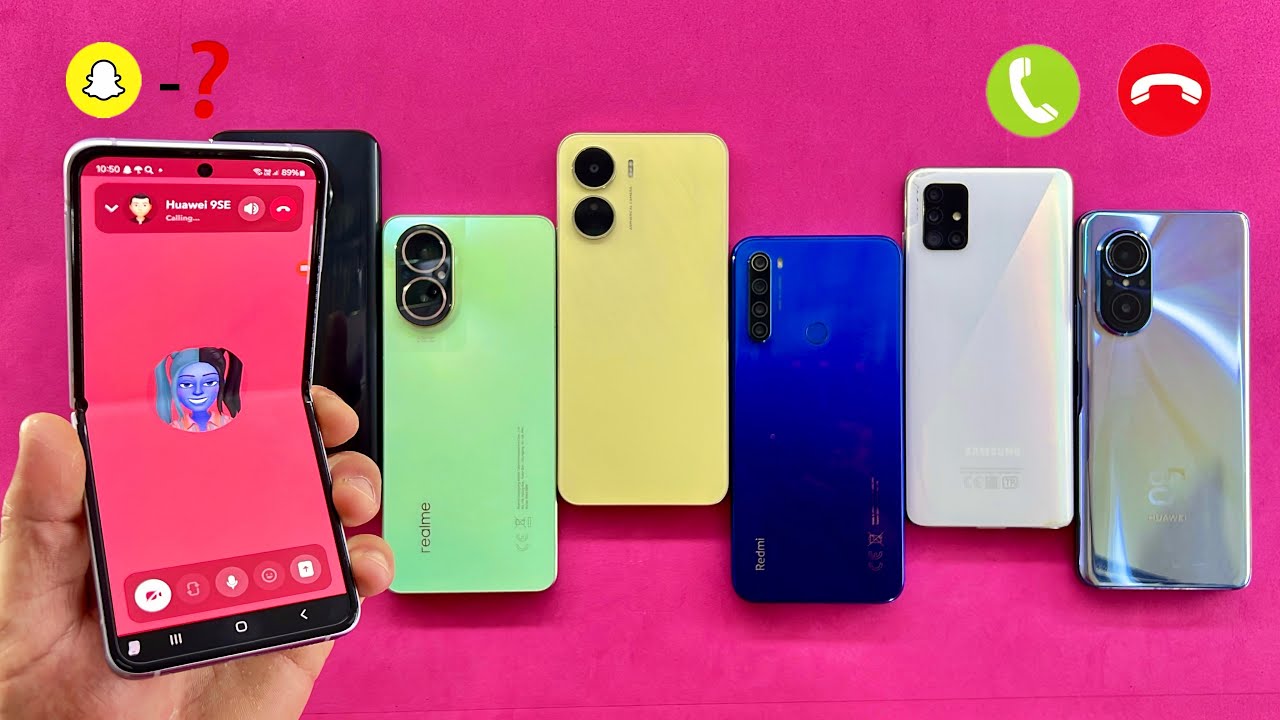Search Social Network SnapChat / Which phone is ringing SnapChat, Samsung Z Flip Calling ??? on