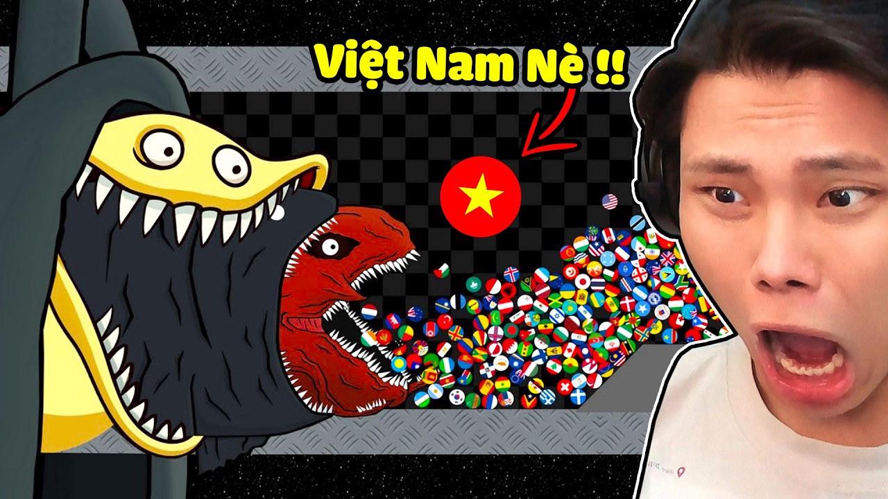Đừng Để Việt Nam Bị The Bloop, Sea Eater Ăn Thịt🥩😱JayGray React Cuộc Đua Các Quốc Gia Trên Thế Giới