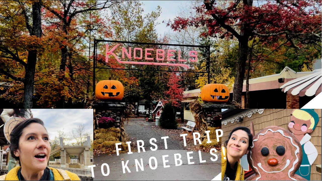First Trip to Knoebels Amusement Park! Hallo-FUN 2021 - Amazing Halloween Decorations!