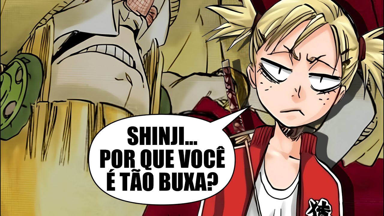 SHINJI...POR QUE VOCÊ É TÃO BUXA?