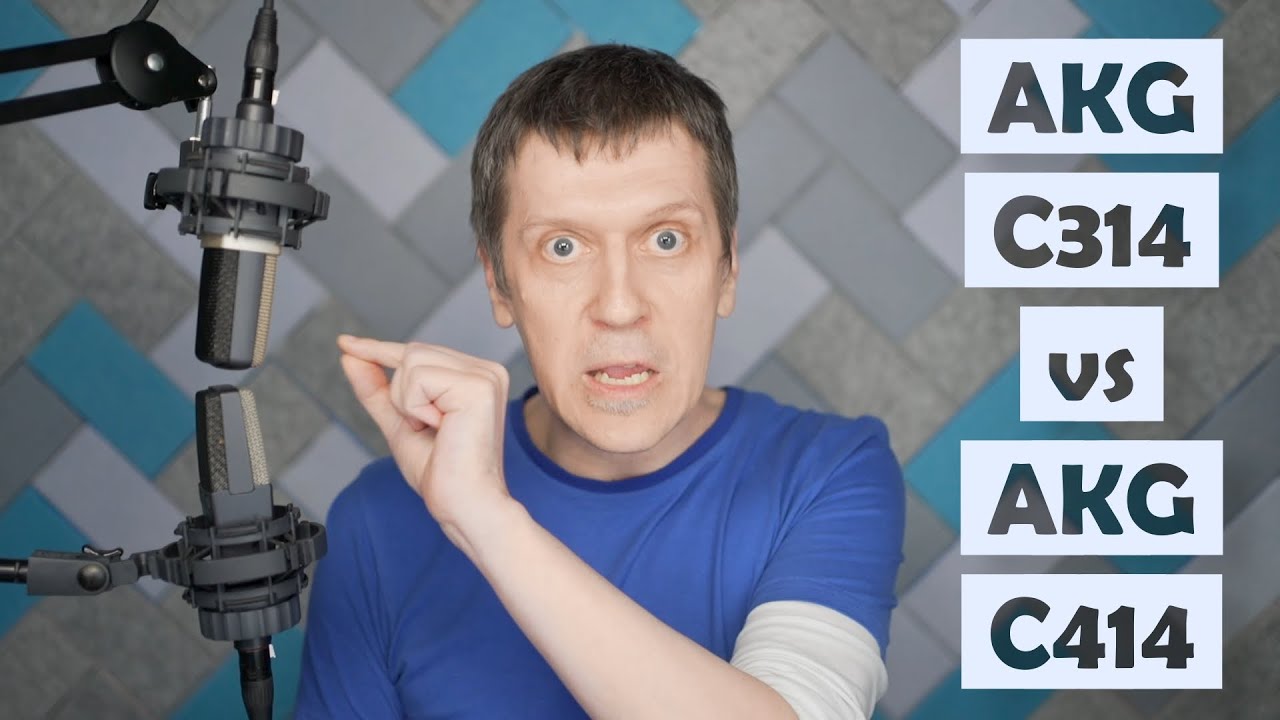 AKG C314 vs AKG C414 XLS